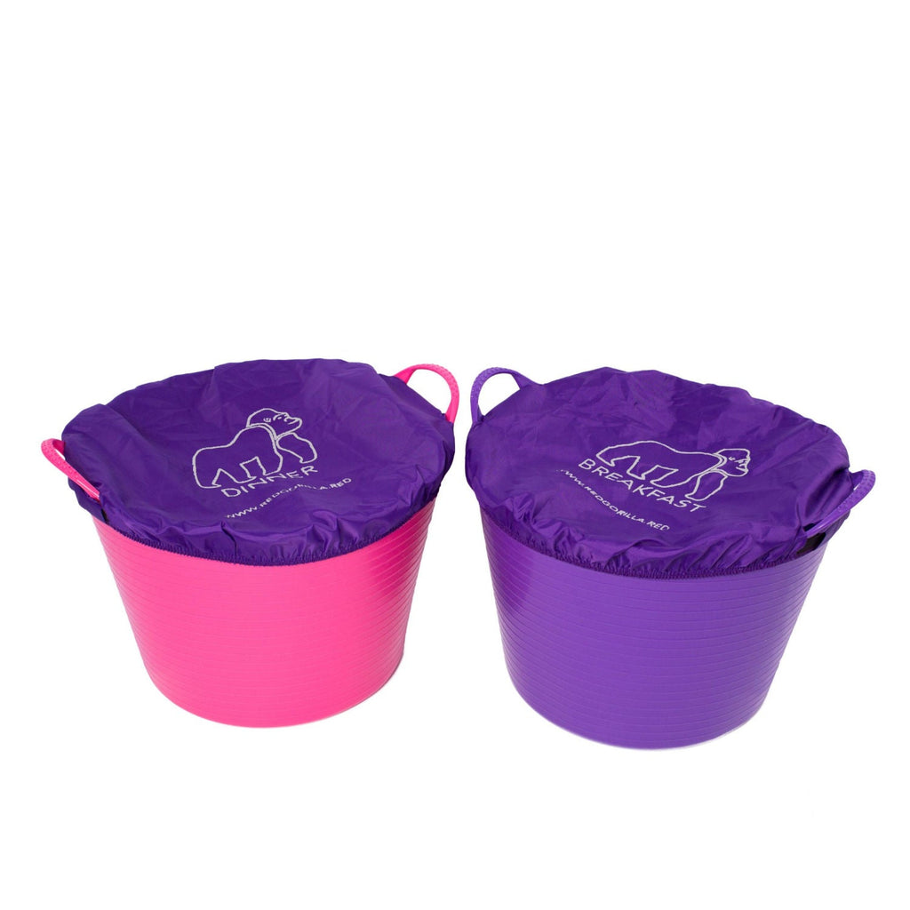 Red Gorilla Breakfast and Dinner Tubcovers - Purple