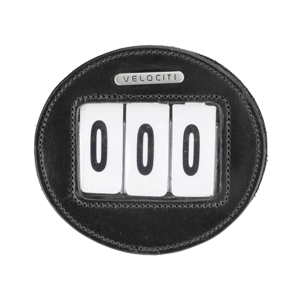 VELOCITI BRIDLE NUMBER HOLDER BLACK O/S