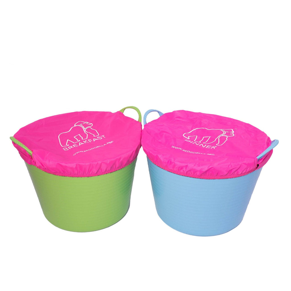 Red Gorilla Breakfast & Dinner Tubcovers - Pink