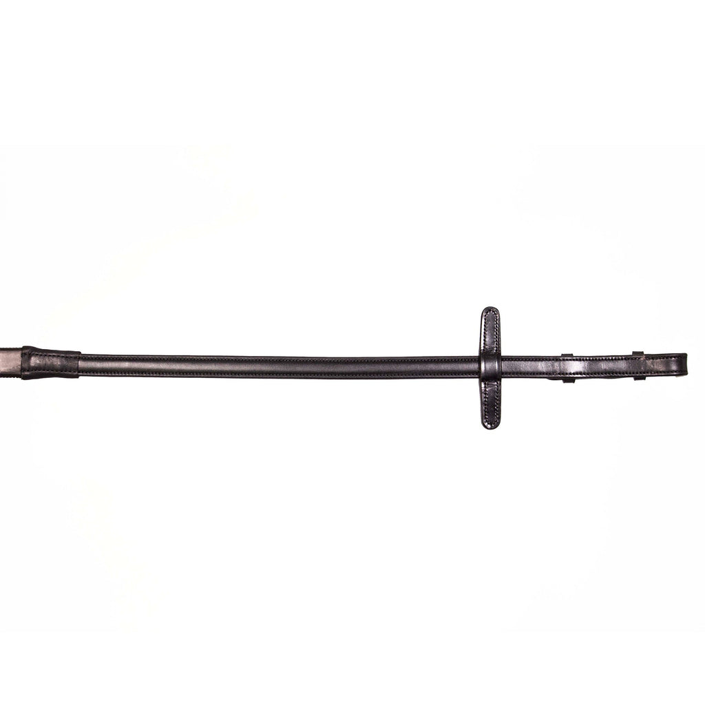Henry James BioThane Bio Grip Rubber Reins - Black
