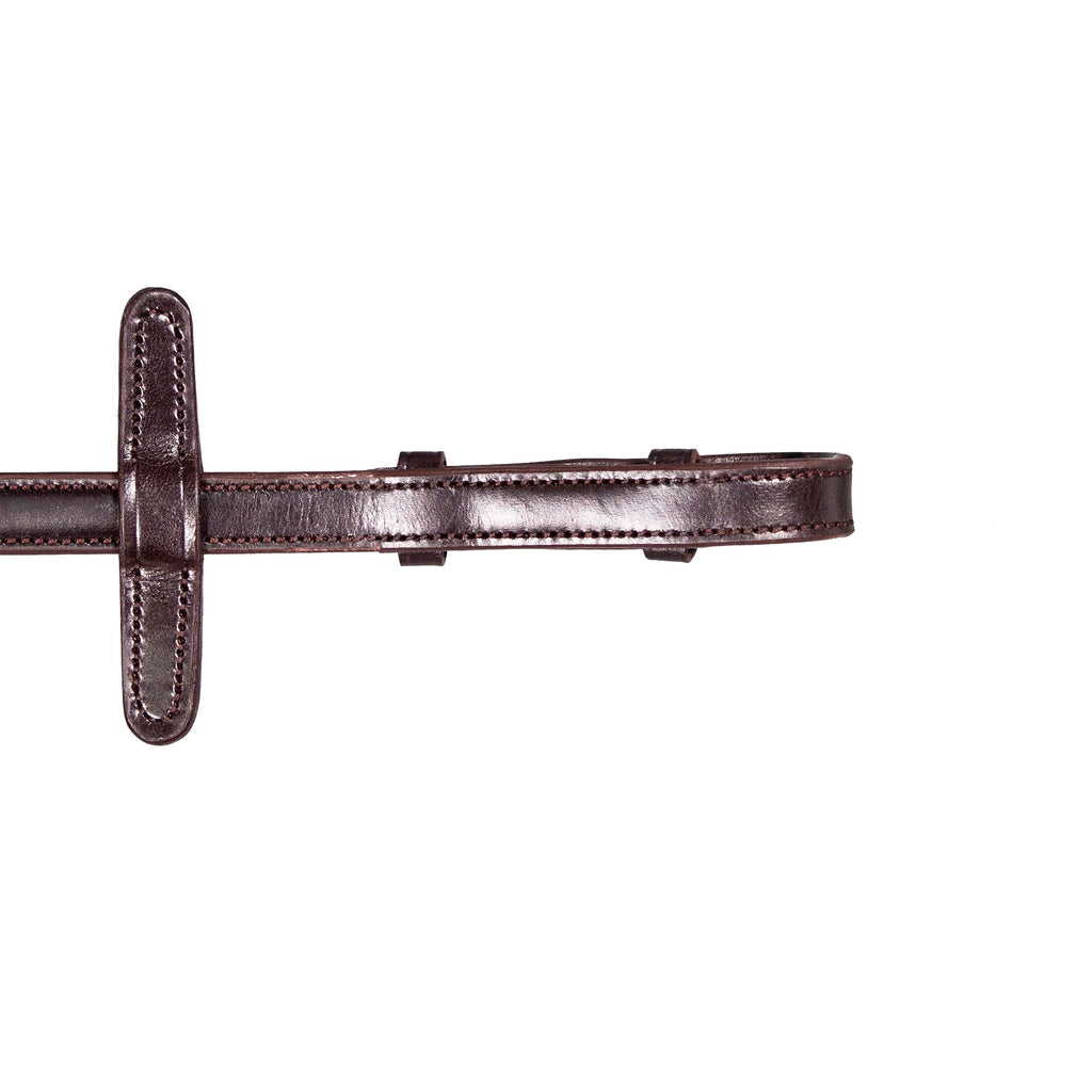 Henry James BioThane Bio Grip Rubber Reins - Havanna