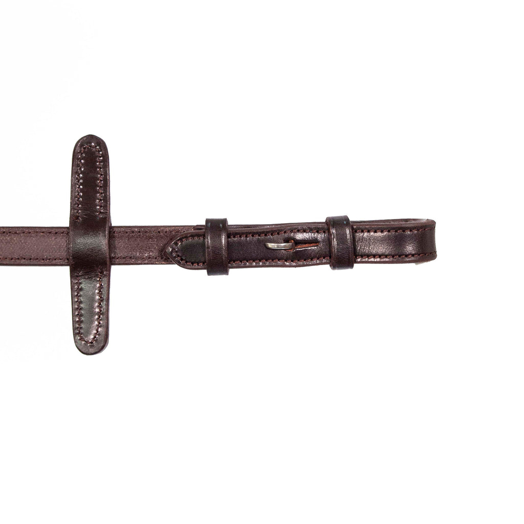 Henry James BioThane Bio Grip Rubber Reins - Havanna