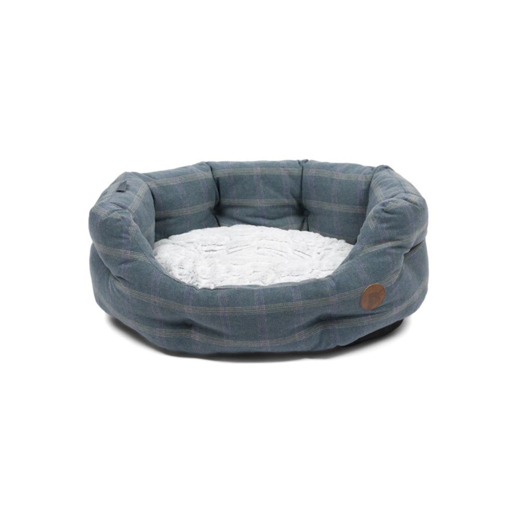 Heather Tweed Oval Bed