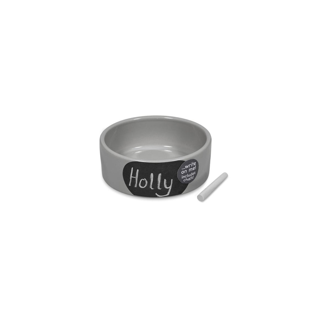 Grey Chalkboard Bowl