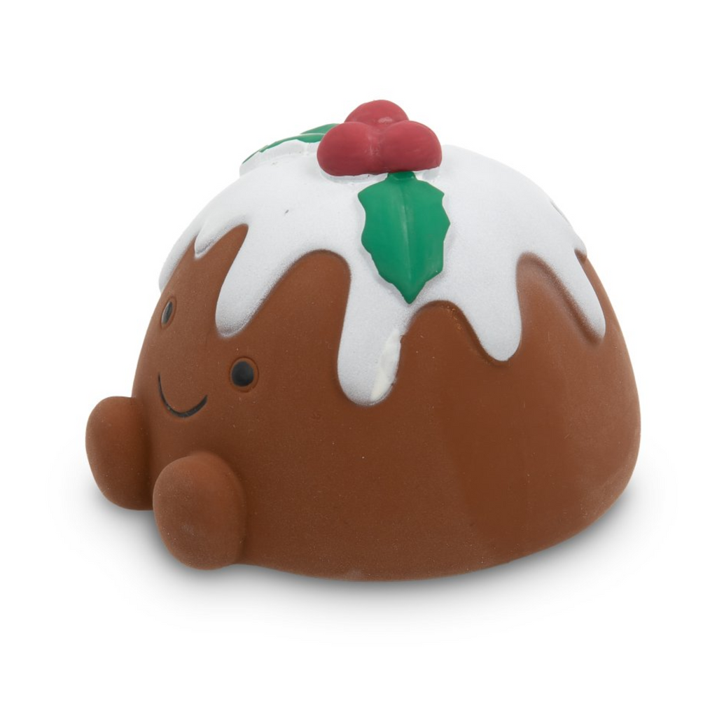 Petface Chrissie Christmas Pudding Latex Dog Toy
