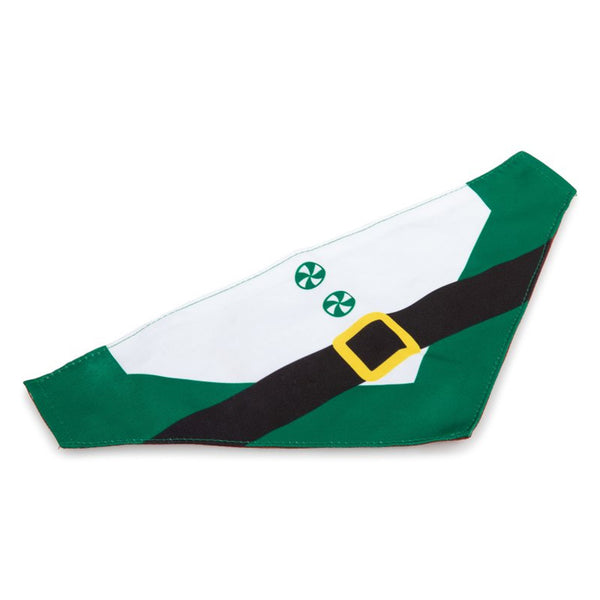 ELF CHRISTMAS DOG BANDANA