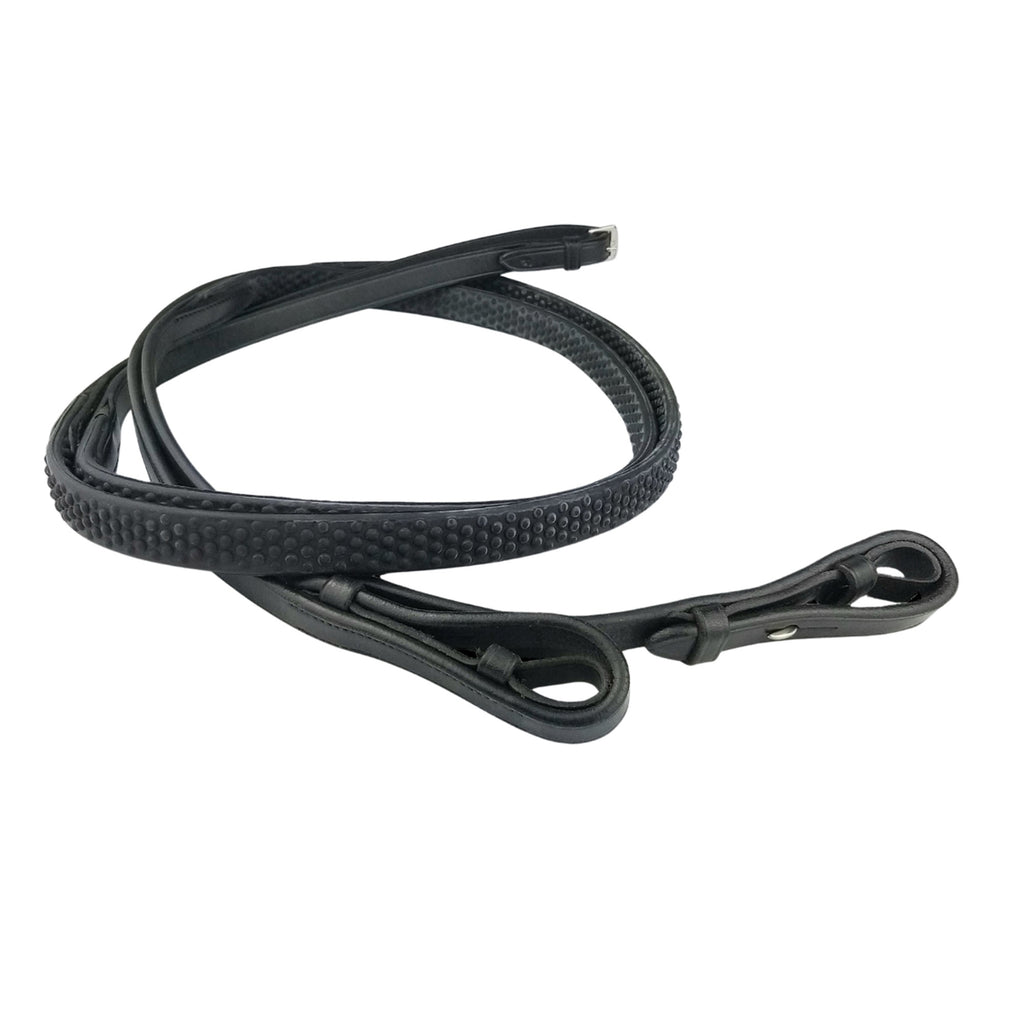 EcoRider Ultra Comfort Flexi Reins - Black