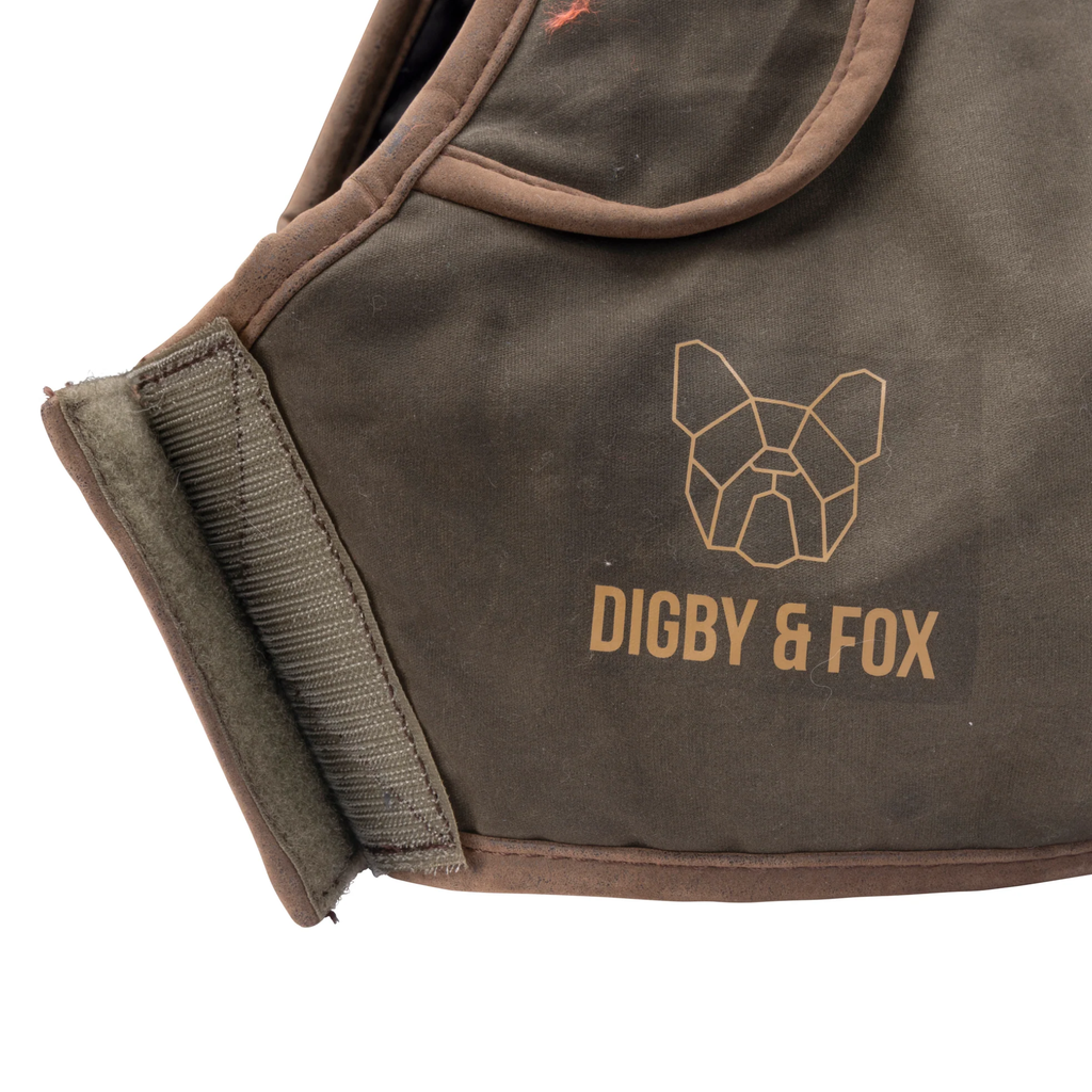 Digby and Fox Wax Coat - Olive