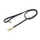 Digby and Fox Padded Leather Dog Lead - Black