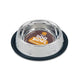 Digby and Fox Non-Slip Dog Bowl - Silver