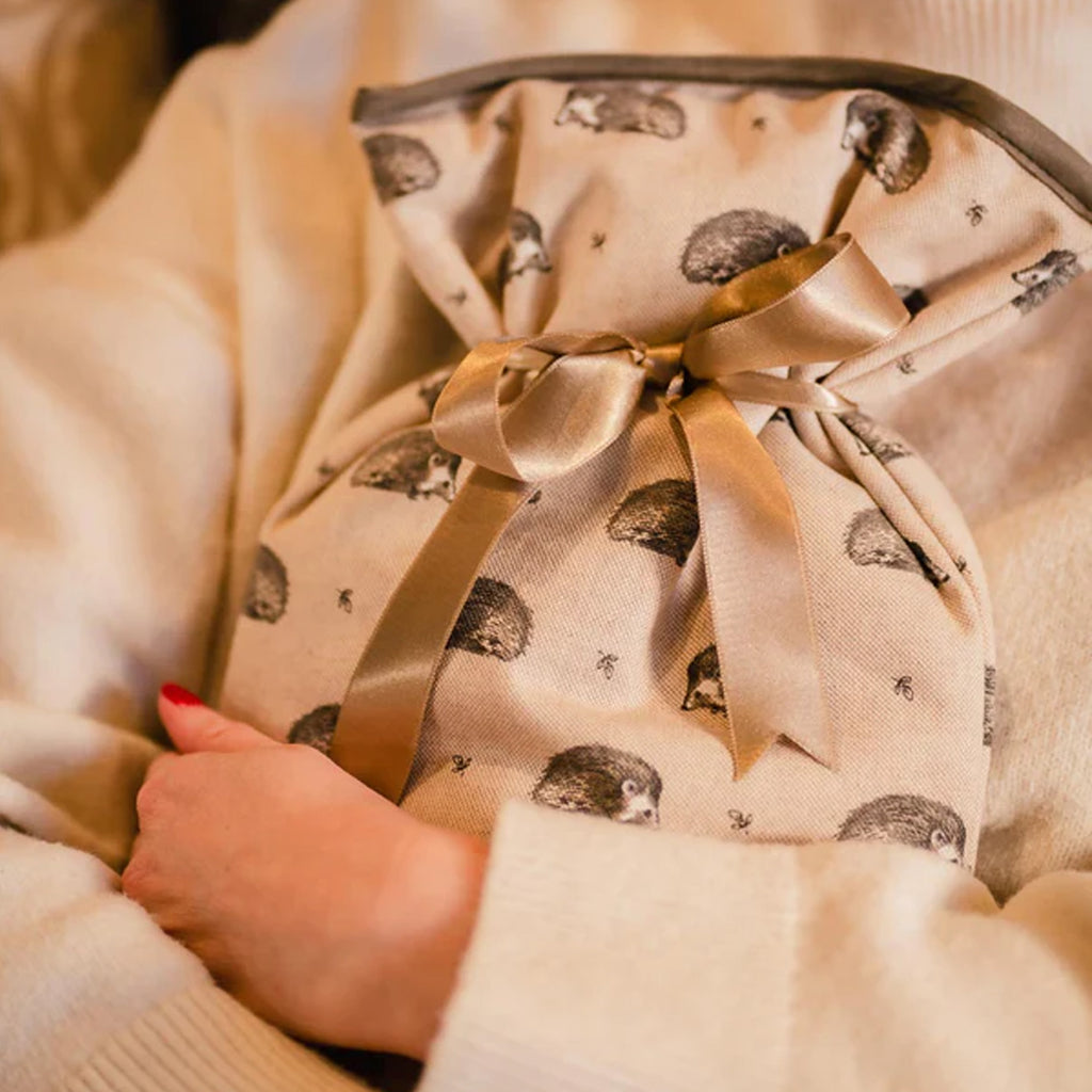 The Wheat Bag Company 2L Hot Water Bottle  Hedgehog