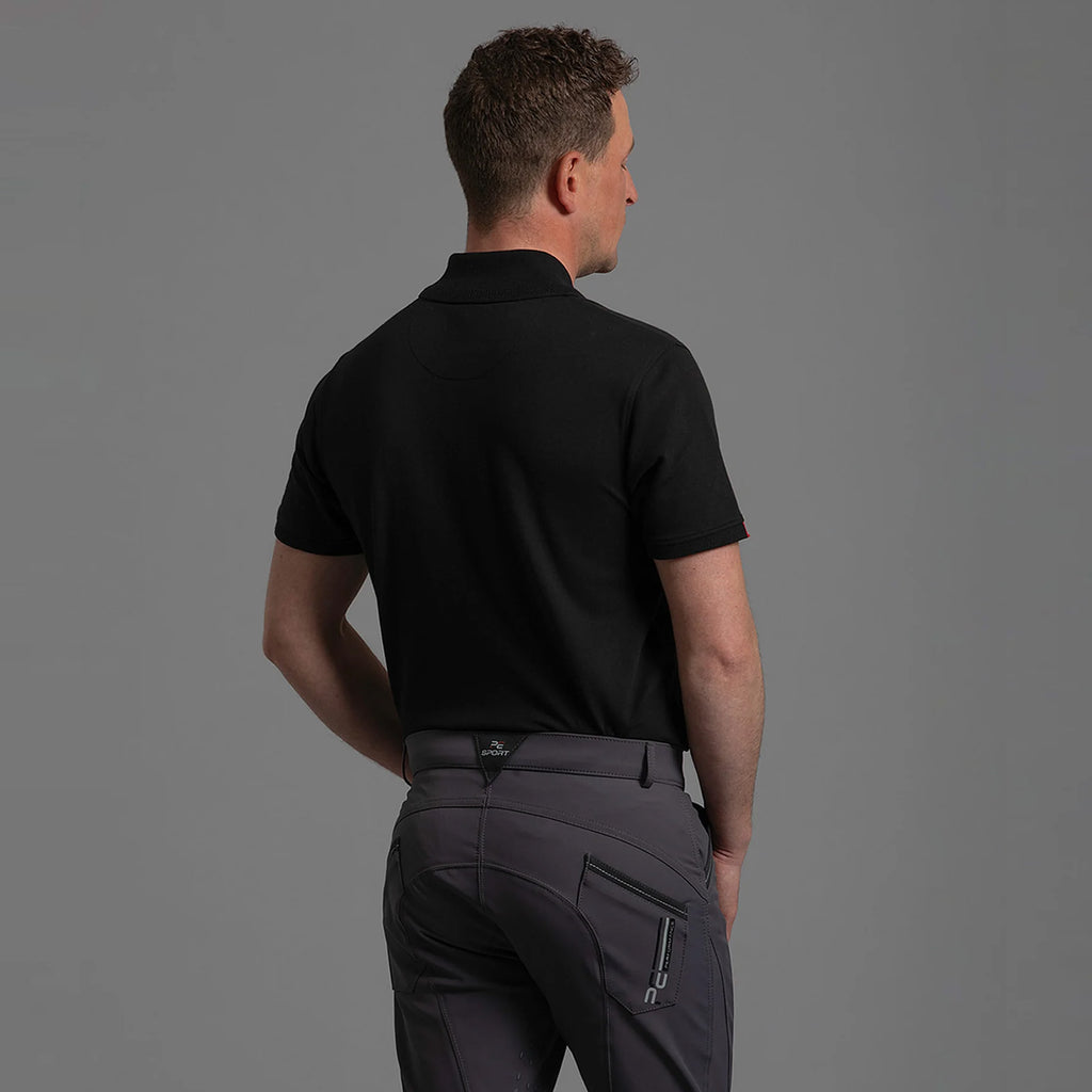 Premier Equine Barusso Mens Gel Knee Breeches - Anthracite