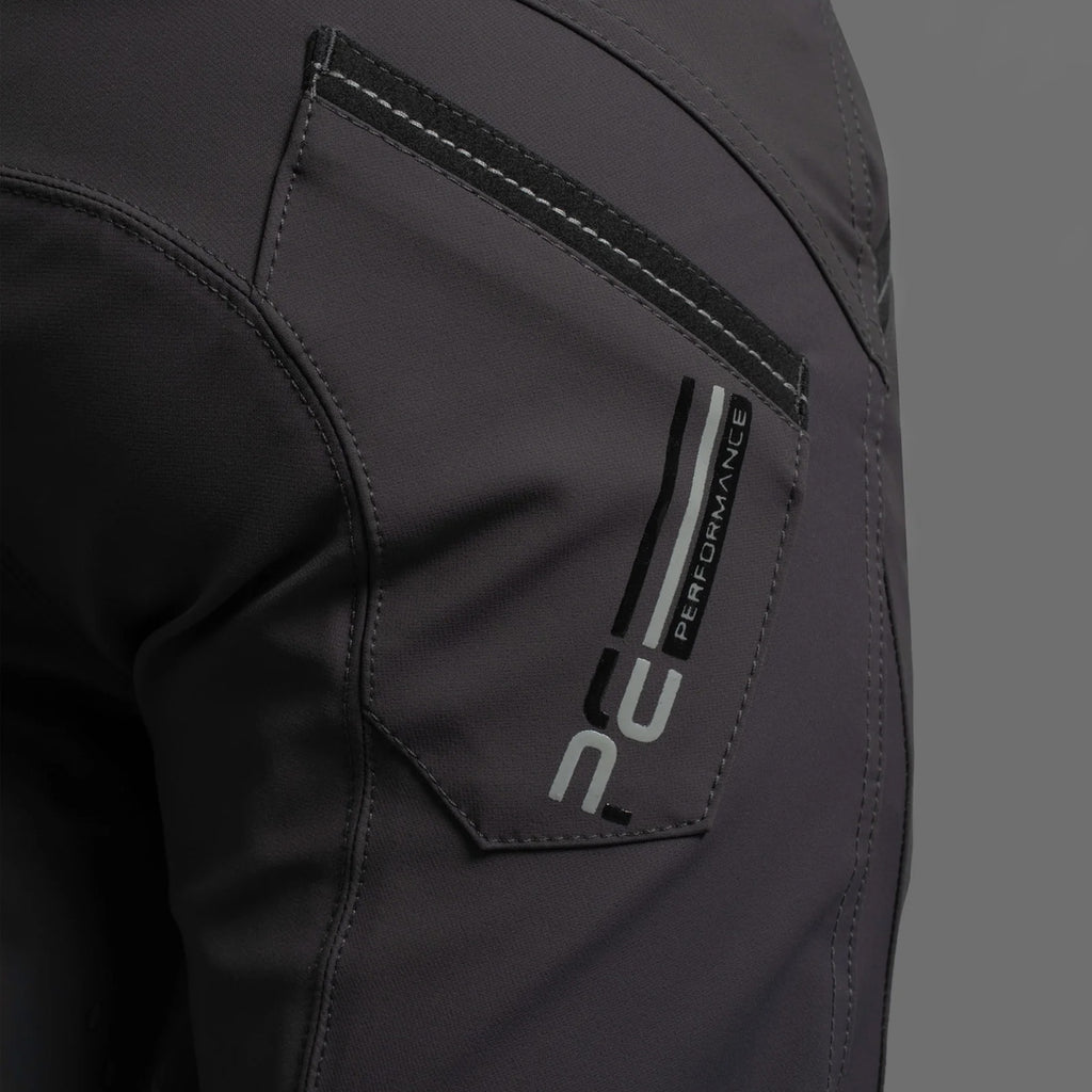 Premier Equine Barusso Mens Gel Knee Breeches - Anthracite
