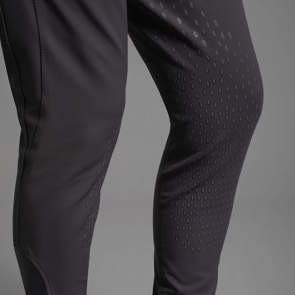 Premier Equine Barusso Mens Gel Knee Breeches - Anthracite
