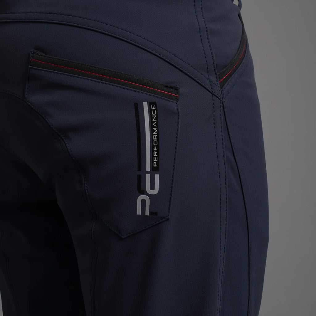 Premier Equine Barusso Mens Gel Knee Breeches - Navy