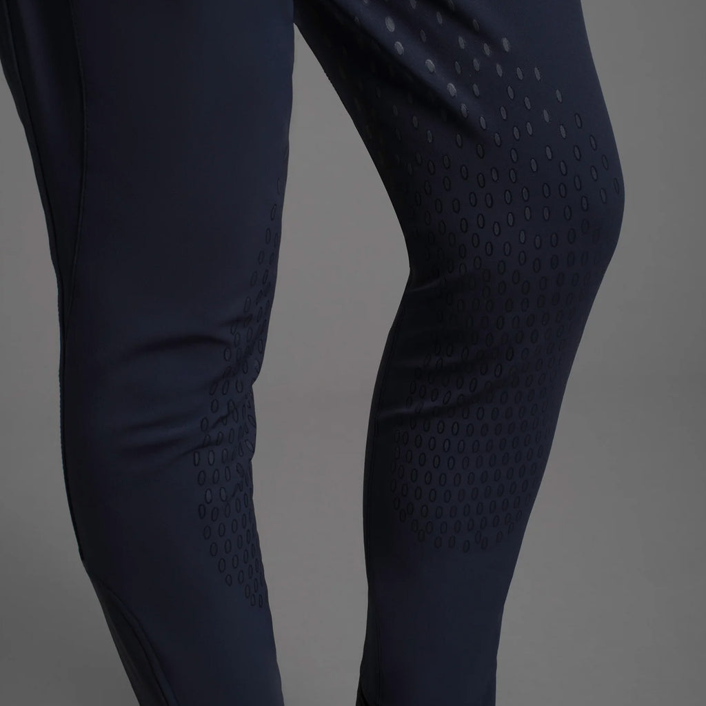 Premier Equine Barusso Mens Gel Knee Breeches - Navy