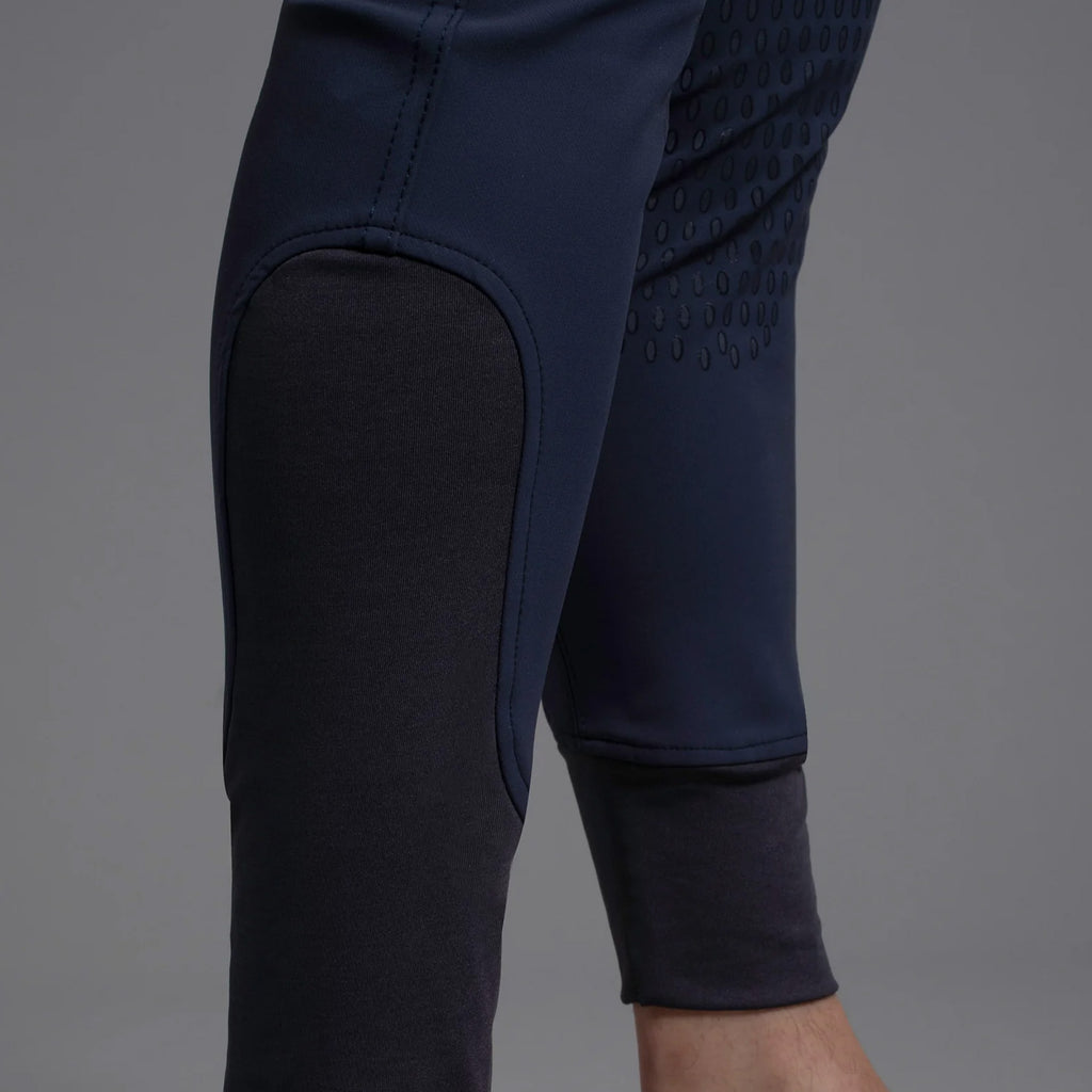 Premier Equine Barusso Mens Gel Knee Breeches - Navy