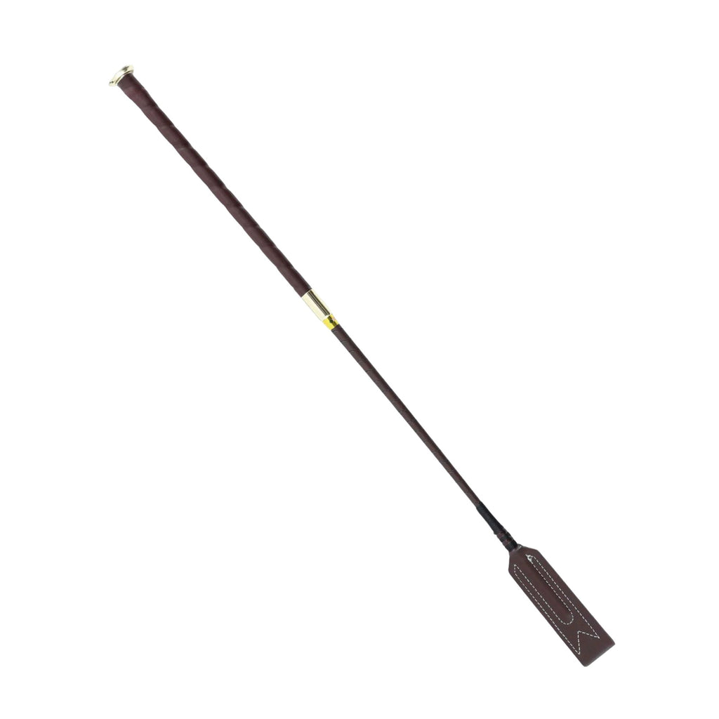 Premier Equine Volterra Jumping Whip - Brown