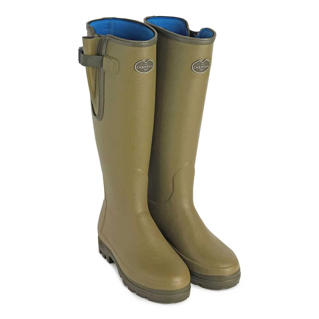 Le Chameau Ladies Vierzonord Neoprene Lined Boot - Vert Vierzon