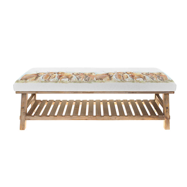 Voyage Maison Rupert Bench - Highland Cow