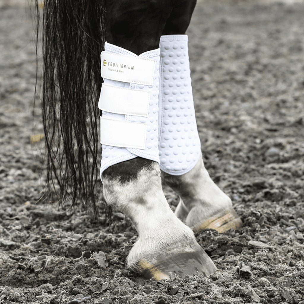 Equilibrium Stretch and Flex Flatwork Wraps - White