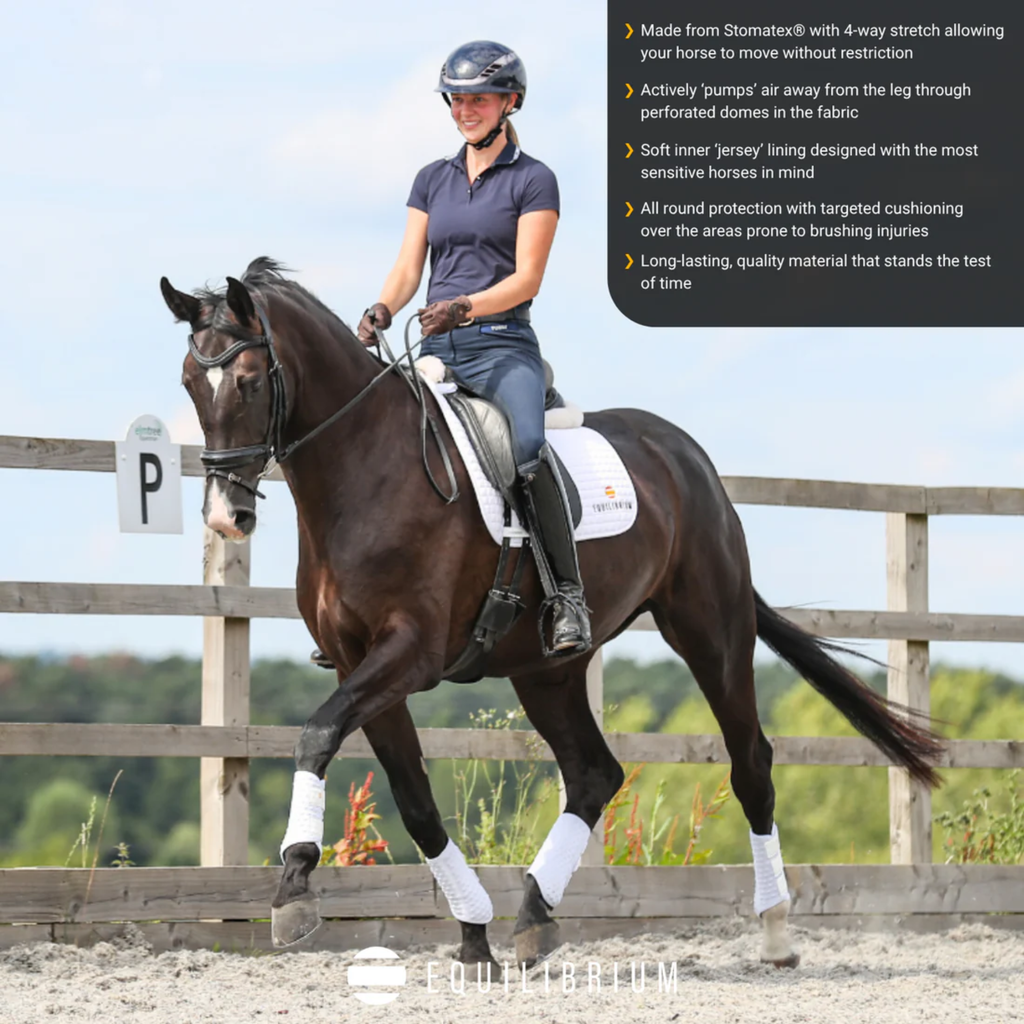 Equilibrium Stretch and Flex Flatwork Wraps - White