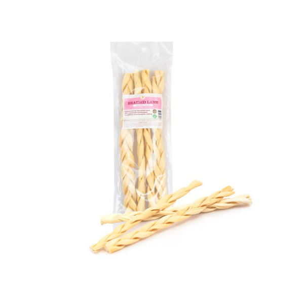 JR Pet Products Braided Lamb - 30cm