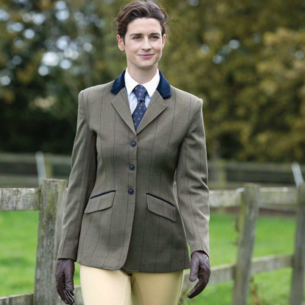 Equetech Bellingham Deluxe Stretch Tweed Riding Jacket