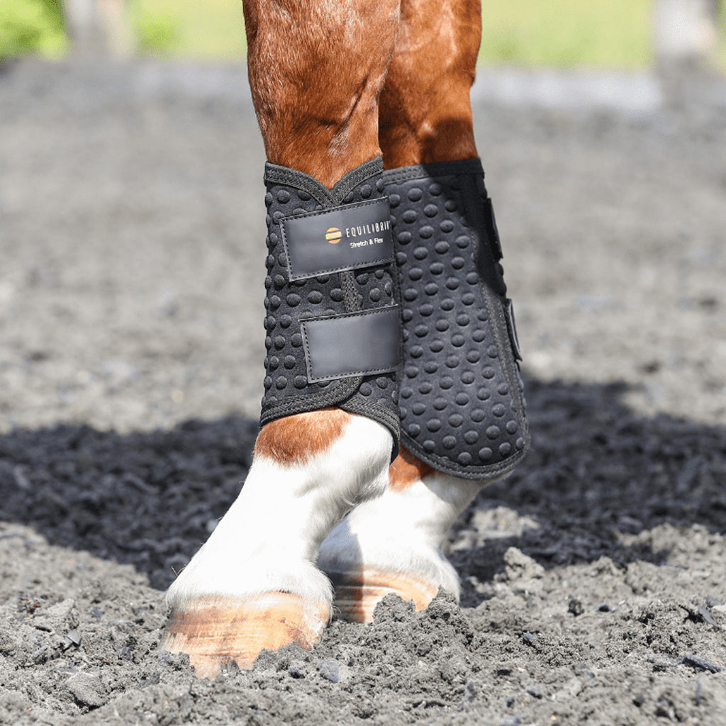 Equilibrium Stretch and Flex Flatwork Wraps - Black