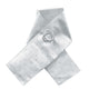 Equetech Ready-Tied Stock - White/Metallic Diamonds