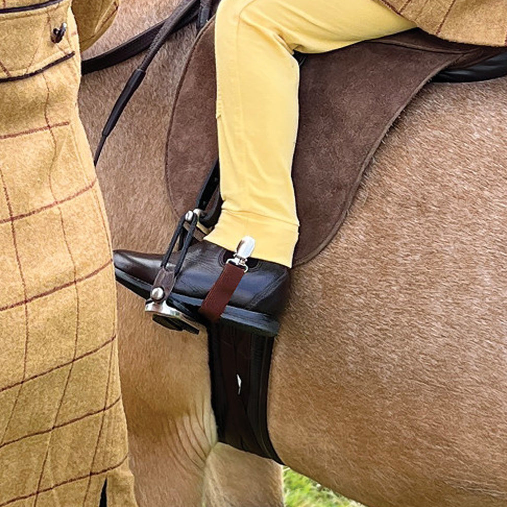 Equetech Childs Jodhpur Clips - Brown