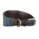 Digby and Fox Tweed Greyhound Collar - Navy