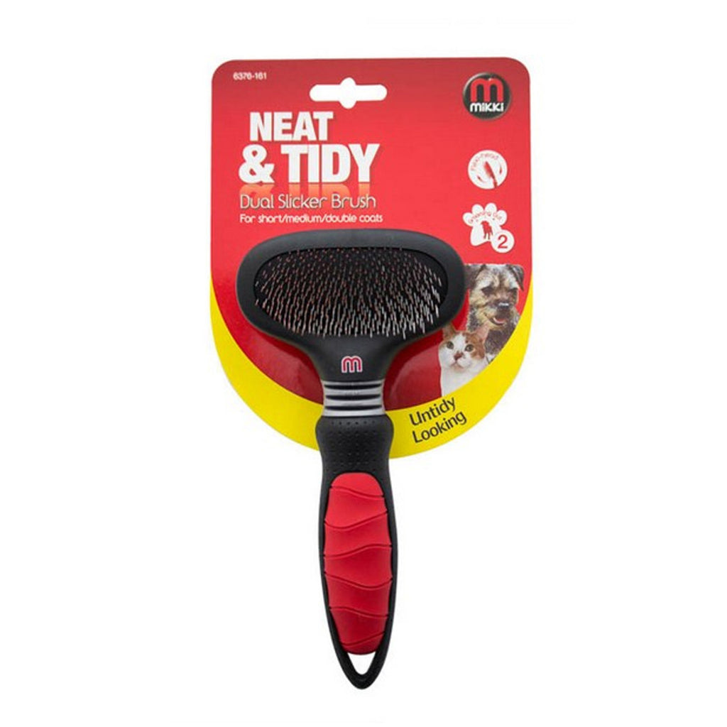 Mikki Dual Slicker Brush