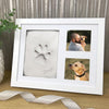 Oh So Precious Paw Print Clay Mould Photo Frame
