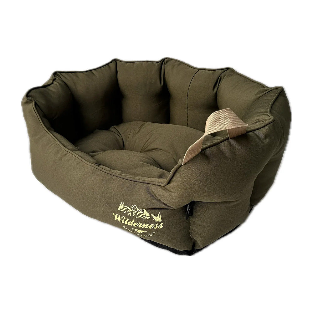 Snug and Cosy Wilderness Snuggle Bed - Olive