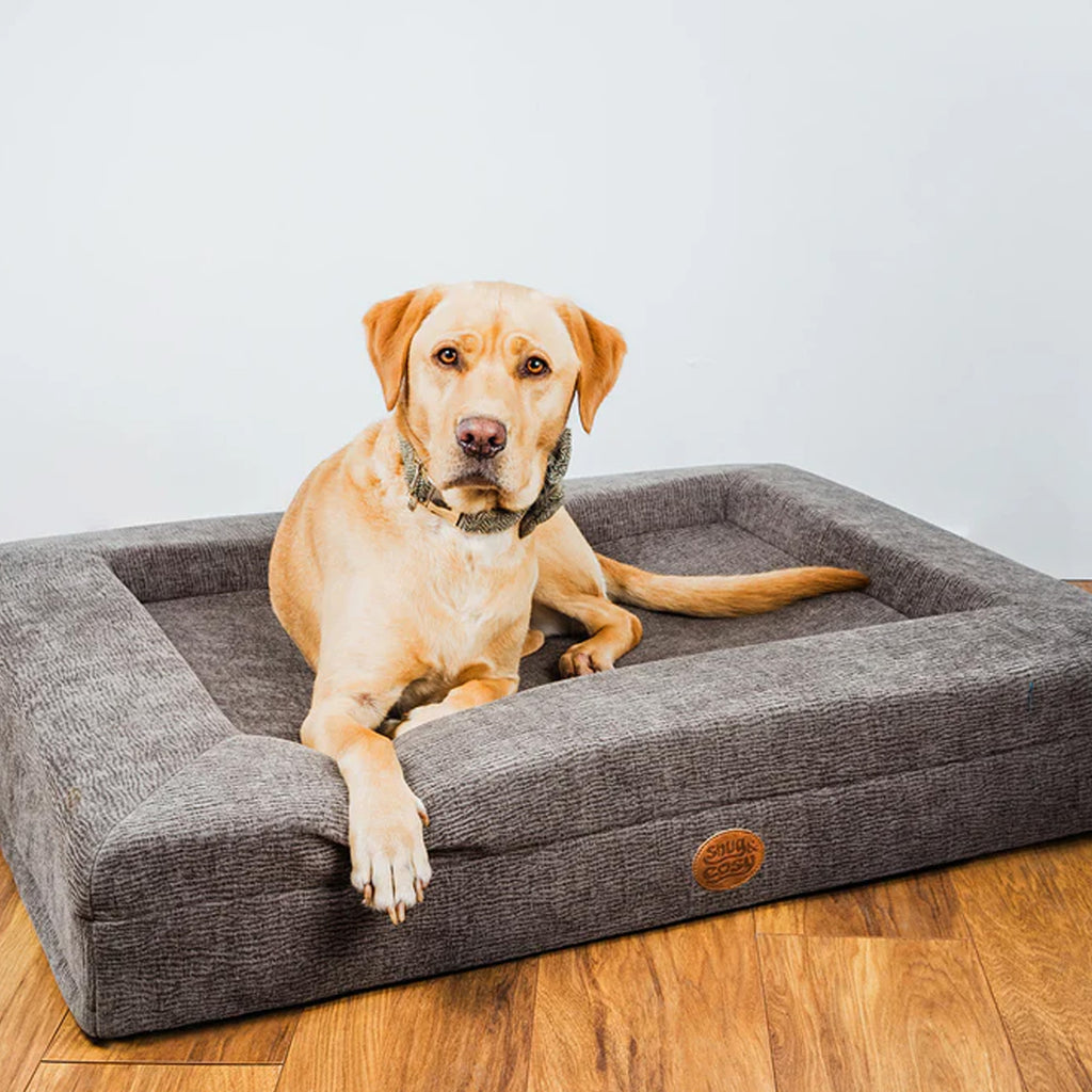 Snug and Cosy Orthopaedic Lounger - Chocolate