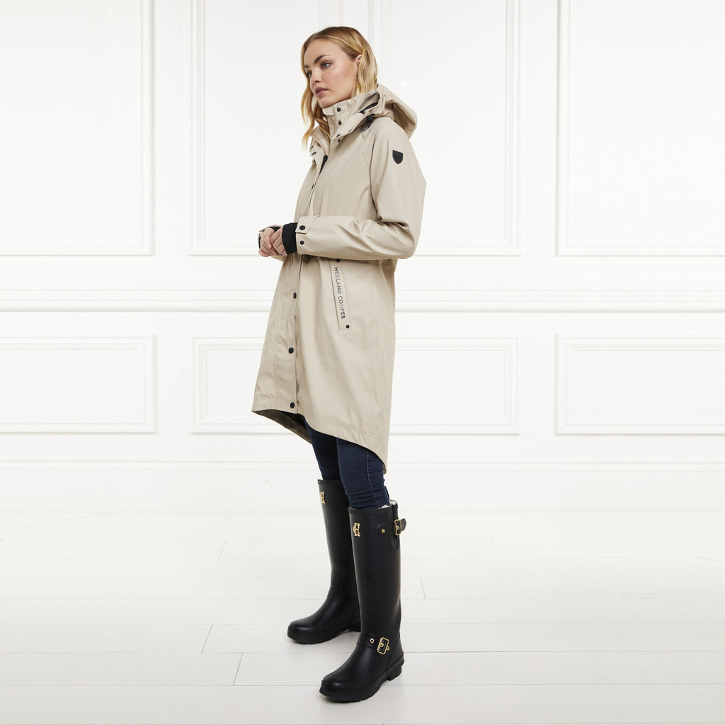 Holland Cooper Chartwell Rain Parka - Stone