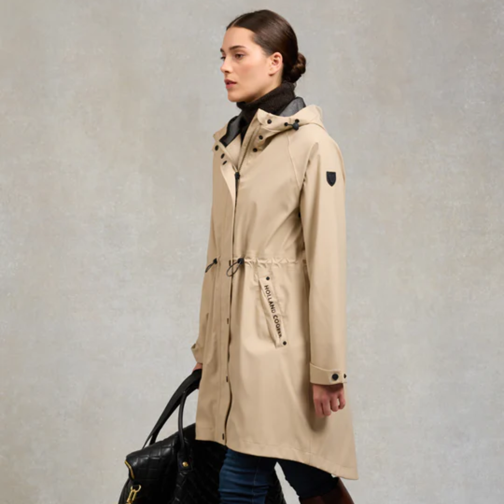 Holland Cooper Chartwell Rain Parka - Stone