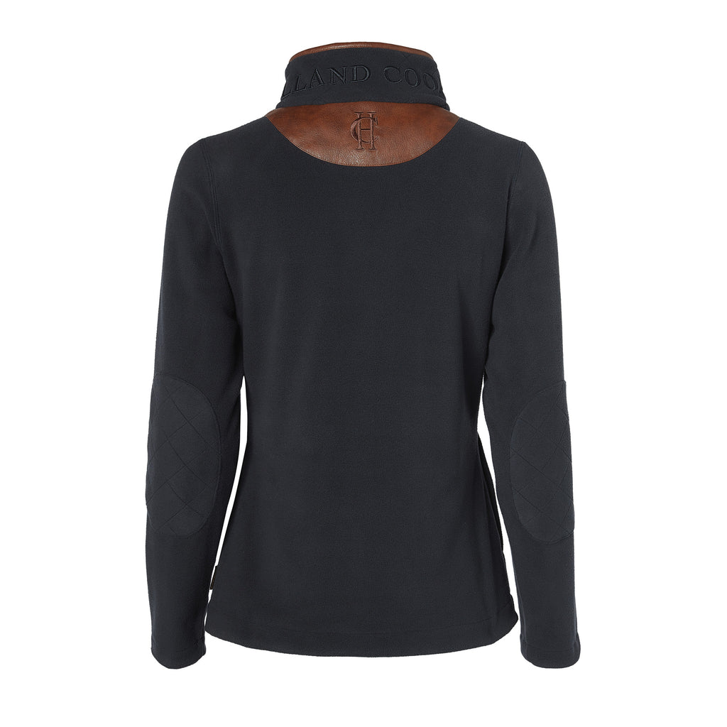 Holland Cooper Country Fleece Quarter Zip - Ink Navy