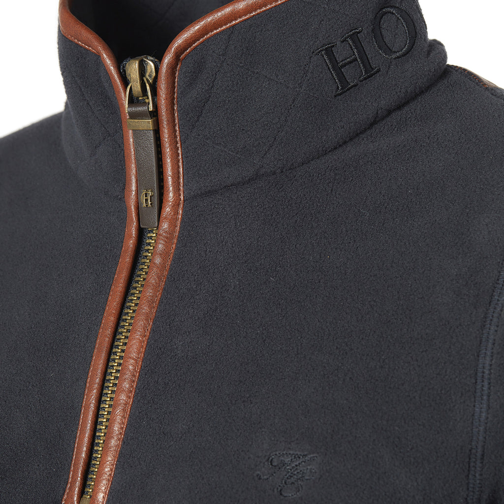 Holland Cooper Country Fleece Quarter Zip - Ink Navy