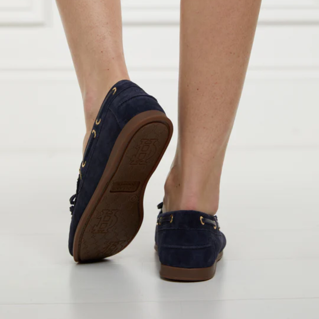 Holland Cooper Deck Shoe - Ink Navy