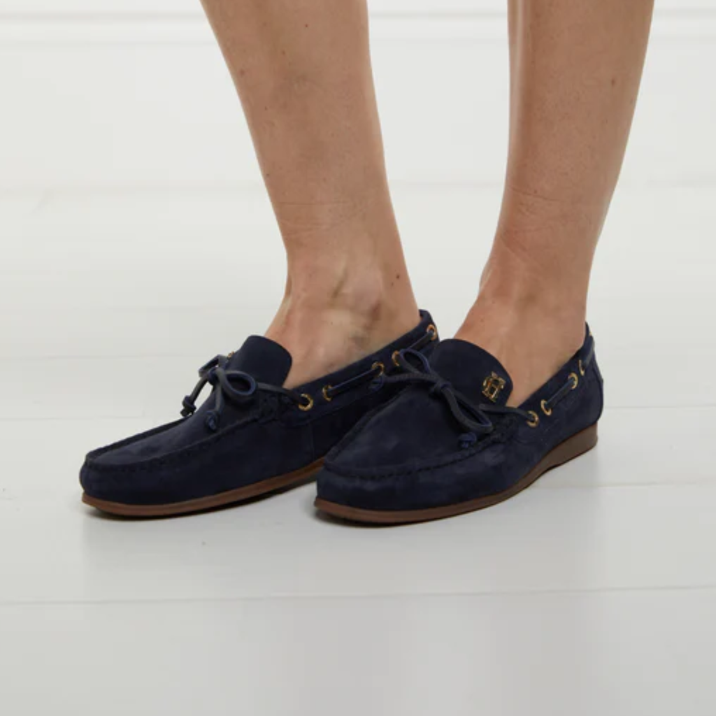 Holland Cooper Deck Shoe - Ink Navy