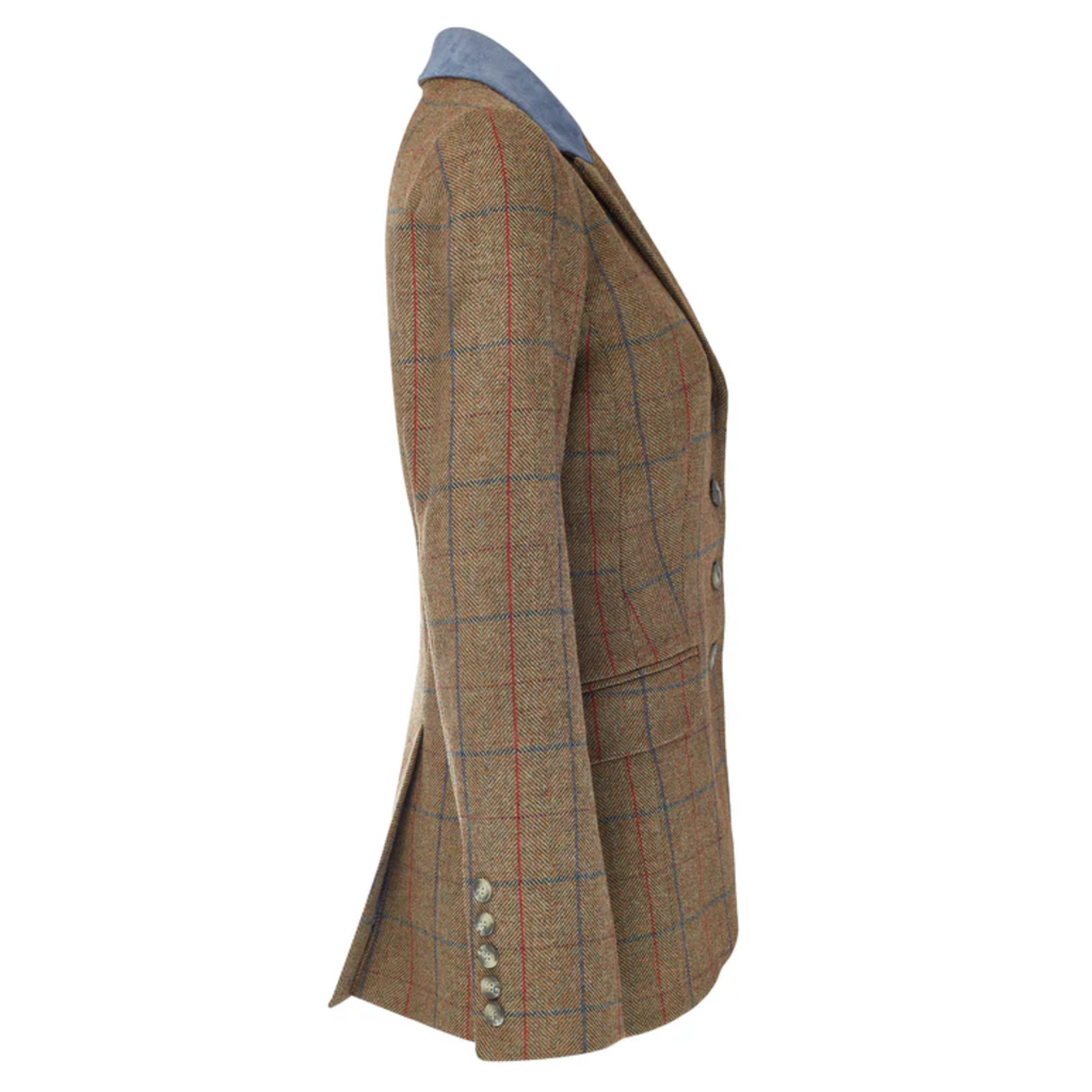Holland Cooper Tweed Riding Jacket - Glen Green