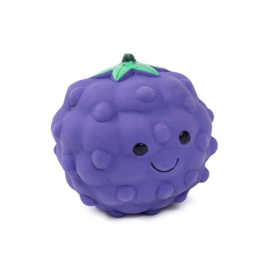 Petface Foodie Faces Latex Blackberry Dog Toy