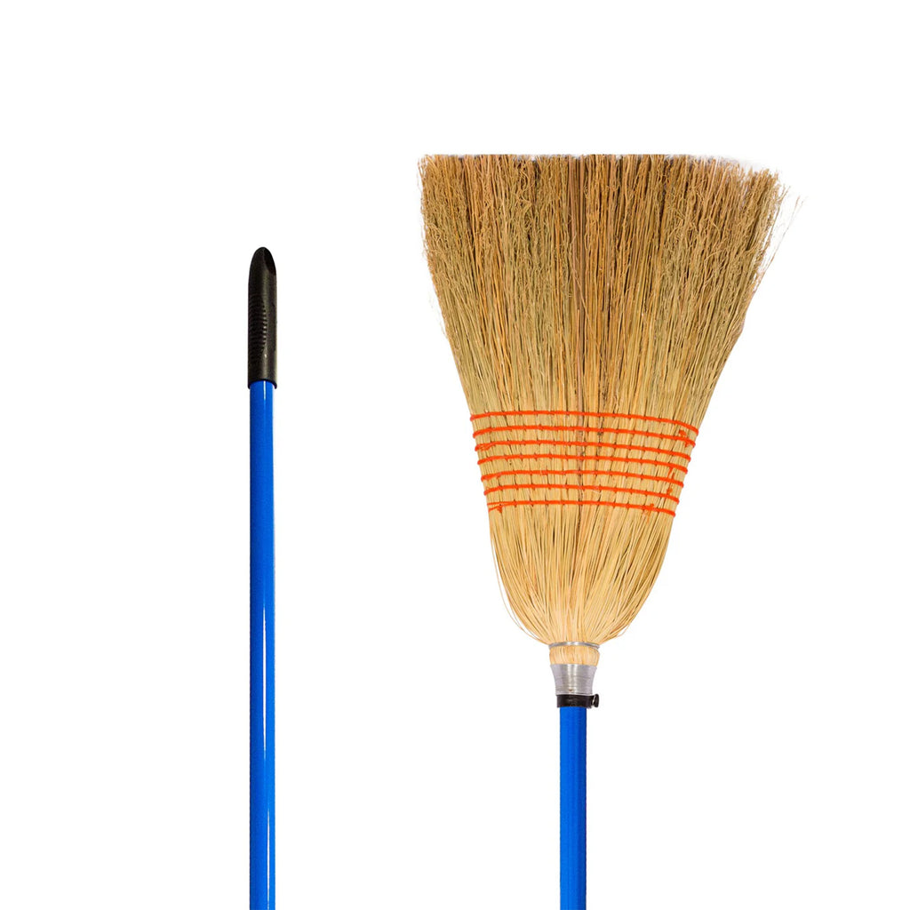 Red Gorilla Large Corn Broom - Blue