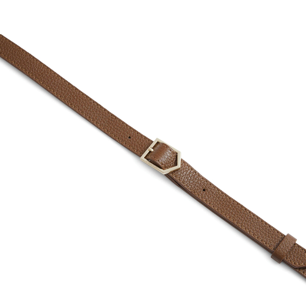 Fairfax and Favour Mini Windsor Basket Bag - Tan Leather