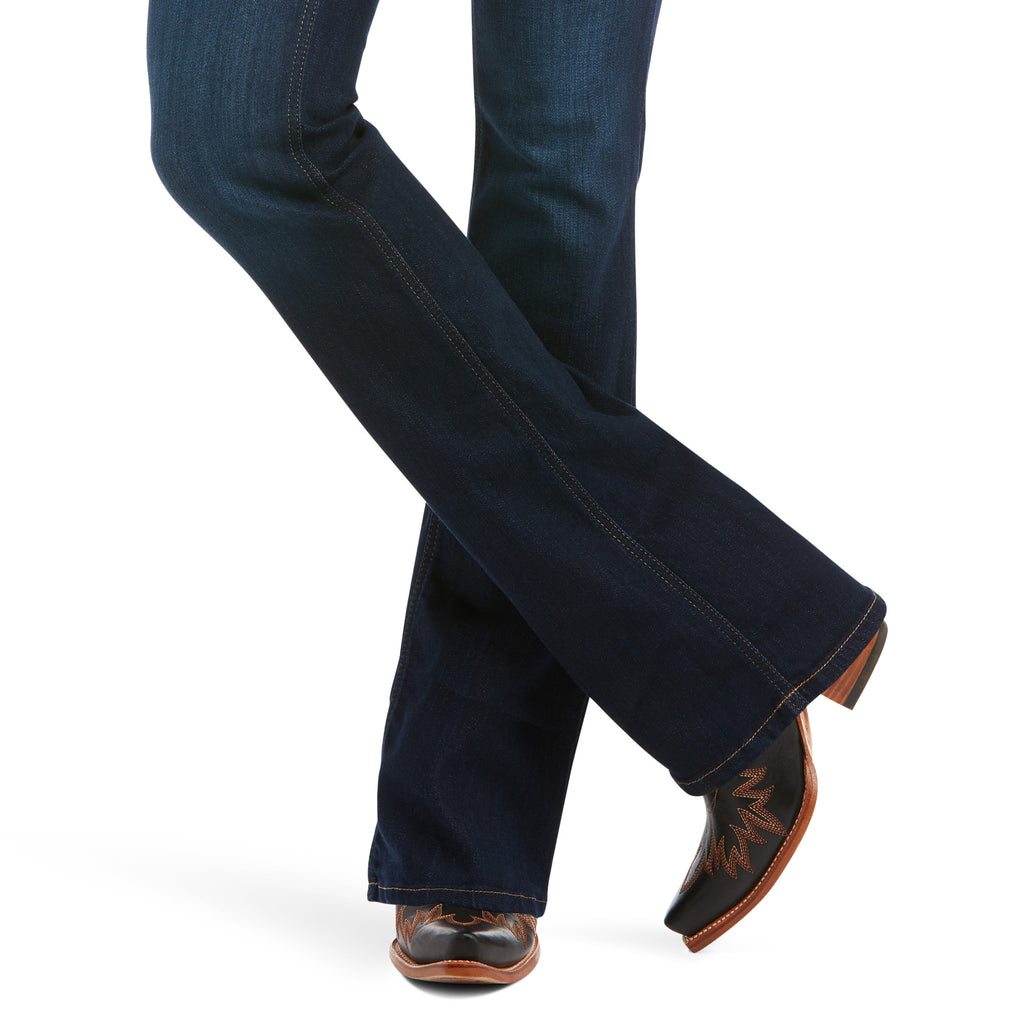 Ariat Ladies High Rise Ballary Boot Cut Jeans - Pennsylvania
