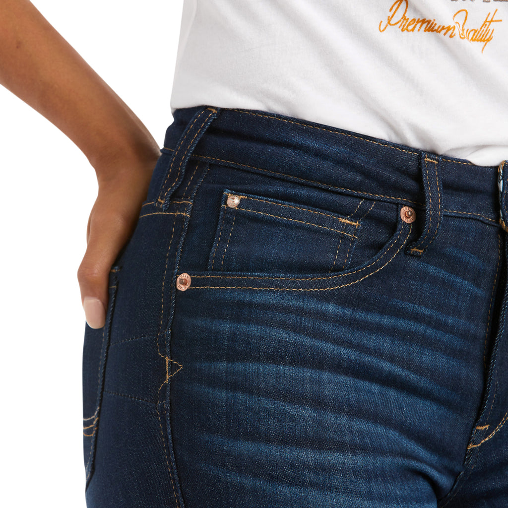 Ariat Ladies High Rise Ballary Boot Cut Jeans - Pennsylvania