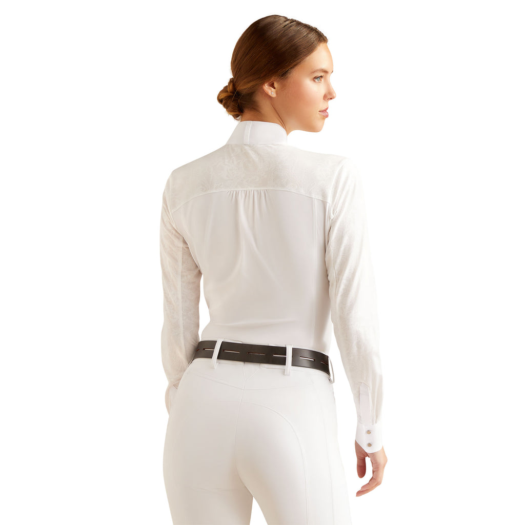 Ariat Ladies Bellatrix Show Shirt - White