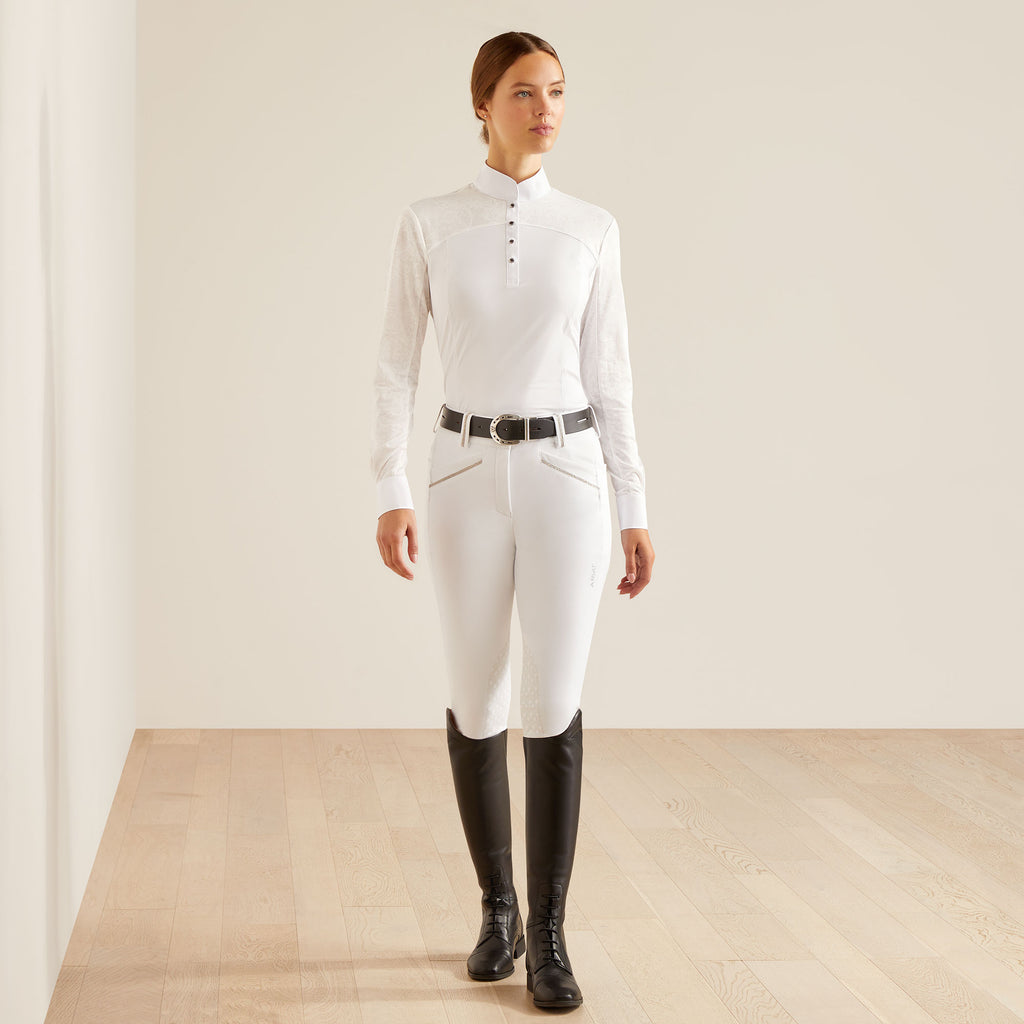 Ariat Ladies Bellatrix Show Shirt - White